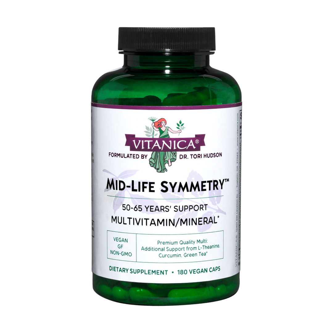 Vitanica Mid - Life Symmetry 50 - 65 180 Vcaps - The Oasis of Health