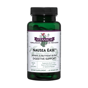 Vitanica Nausea Ease 60 Vcaps - The Oasis of Health