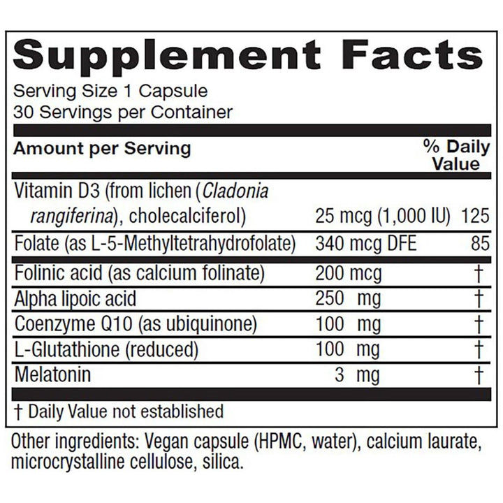 Vitanica Ovum P.M. - Egg Quality Support with Vitamin D3, Alpha Lipoic Acid & Melatonin - Works Best with Ovum A.M. - Herbal Dietary Supplement for Women's Health - Consumer Line - 30 Vegan Caps - The Oasis of Health