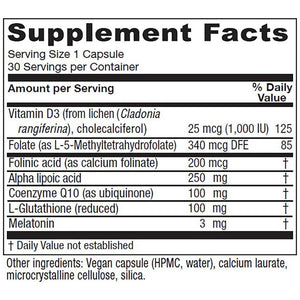 Vitanica Ovum P.M. - Egg Quality Support with Vitamin D3, Alpha Lipoic Acid & Melatonin - Works Best with Ovum A.M. - Herbal Dietary Supplement for Women's Health - Consumer Line - 30 Vegan Caps - The Oasis of Health