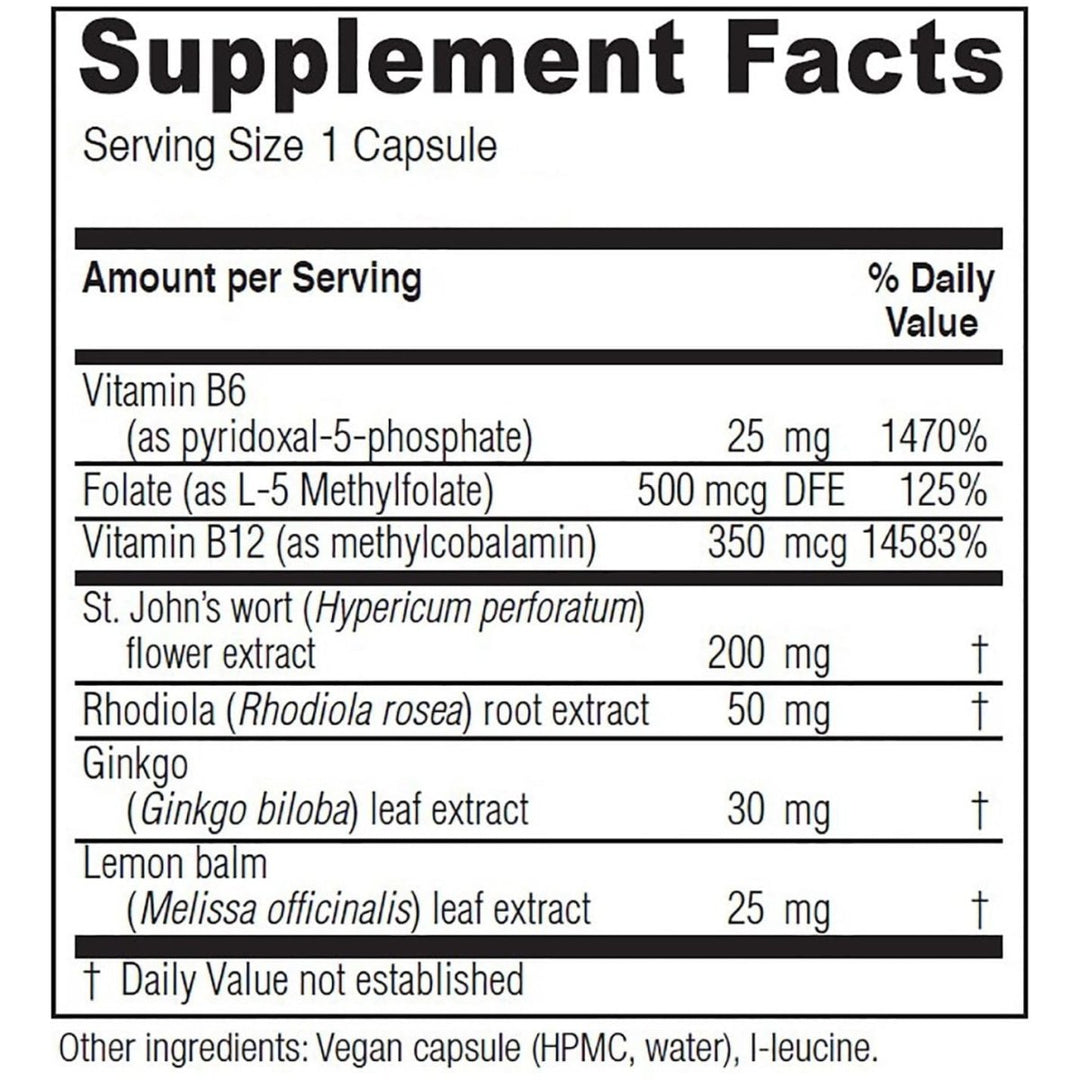 Vitanica Uplift, Mood and Emotional Support, Vegan, 60 Capsules - The Oasis of Health
