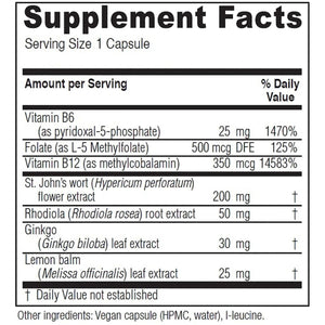 Vitanica Uplift, Mood and Emotional Support, Vegan, 60 Capsules - The Oasis of Health