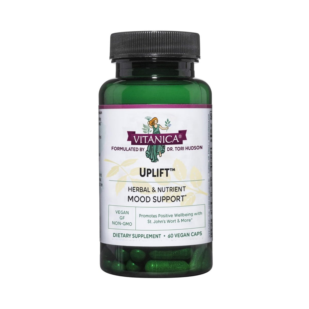 Vitanica Uplift, Mood and Emotional Support, Vegan, 60 Capsules - The Oasis of Health