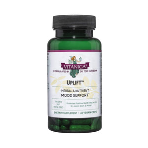 Vitanica Uplift, Mood and Emotional Support, Vegan, 60 Capsules - The Oasis of Health