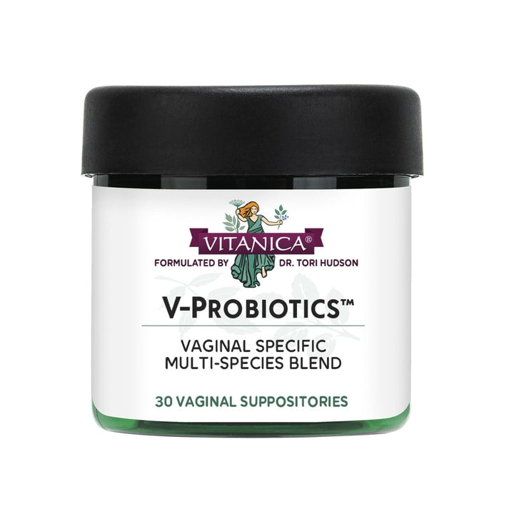 Vitanica V - Probiotics - Vaginal Probiotics for Women - Vaginal Suppositories with Lactobacillus Rhamnosus, Gasseri & More - Women's Health Supplement - Consumer Line - 30 Vaginal Suppositories - The Oasis of Health