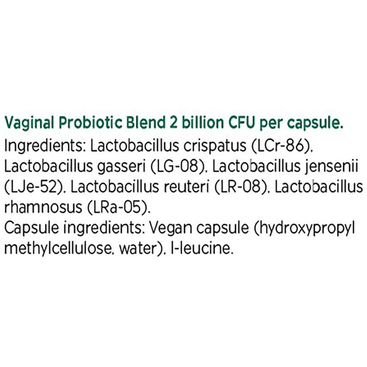 Vitanica V - Probiotics - Vaginal Probiotics for Women - Vaginal Suppositories with Lactobacillus Rhamnosus, Gasseri & More - Women's Health Supplement - Consumer Line - 30 Vaginal Suppositories - The Oasis of Health