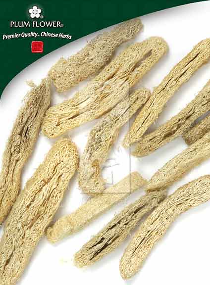 Plum Flower Si Gua Luo, unsulfured, Luffa cylindrica sponge, MW