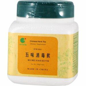 Wu Wei Xiao Du Yin - Five Herb Combination for Clear Toxic, 100gm,(E - Fong) - The Oasis of Health