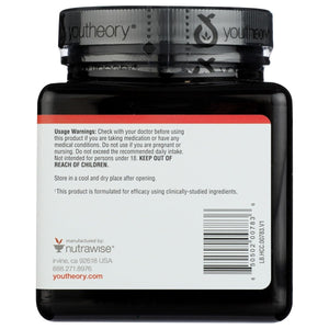 YOUTHEORY Heart Collagen & Resveratrol, 150 CT WI0050 - The Oasis of Health