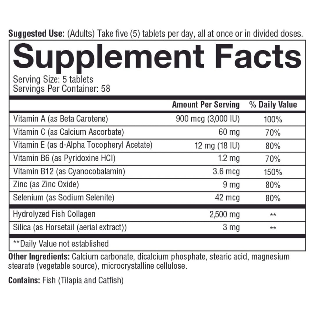 Youtheory Marine Collagen, 290 Count WI0008 - The Oasis of Health