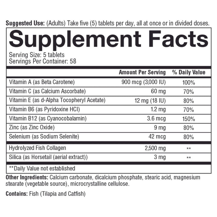 Youtheory Marine Collagen, 290 Count WI0008 - The Oasis of Health