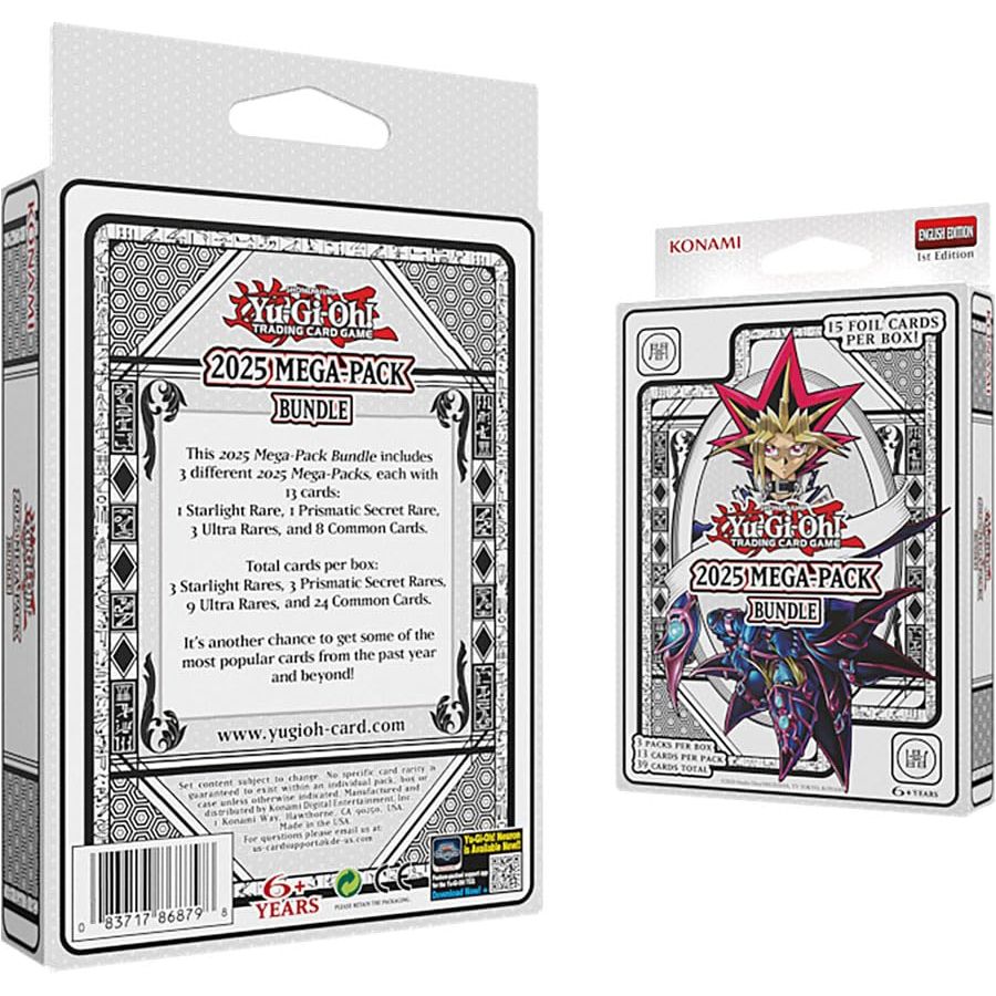 Yu - Gi - Oh! CCG 2025 Mega Pack Bundle Tuck Box (Random Art) - The Oasis of Health