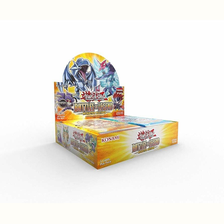 Yu - Gi - Oh! CCG: Booster Box: Battles of Legend: Monster Mayhem (24 Packs) - The Oasis of Health